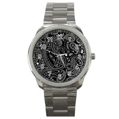 Paisley 7 Sport Metal Watch by impacteesstreetwearfive