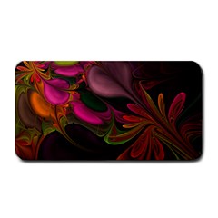 Fractal Abstract Colorful Floral Medium Bar Mats by Pakrebo