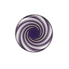 Fractal Strings Pattern Texture Hat Clip Ball Marker (4 Pack) by Pakrebo