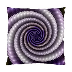 Fractal Strings Pattern Texture Standard Cushion Case (one Side) by Pakrebo