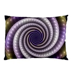 Fractal Strings Pattern Texture Pillow Case by Pakrebo