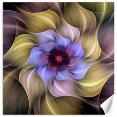 Fractal Flower Petals Colorful Canvas 16  X 16  by Pakrebo