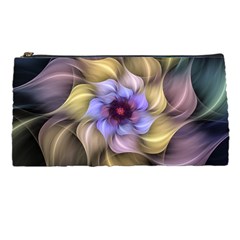 Fractal Flower Petals Colorful Pencil Cases by Pakrebo