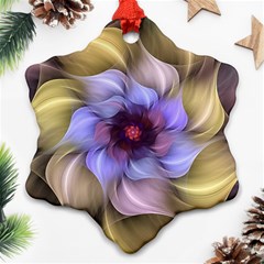 Fractal Flower Petals Colorful Ornament (snowflake) by Pakrebo