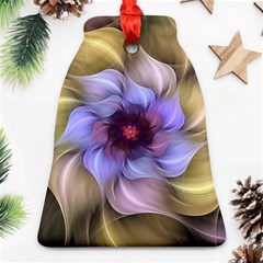 Fractal Flower Petals Colorful Bell Ornament (two Sides) by Pakrebo