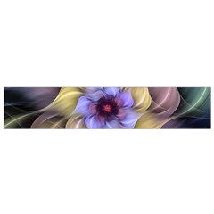 Fractal Flower Petals Colorful Small Flano Scarf by Pakrebo