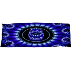 Fractal Blue Sphere 3d Pattern Body Pillow Case Dakimakura (two Sides) by Pakrebo