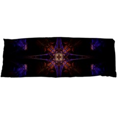 Fractal Cross Blue Geometric Body Pillow Case Dakimakura (Two Sides)