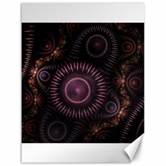 Fractal Gears Steampunk Gearwheel Canvas 18  X 24  by Pakrebo