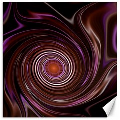 Fractal Waves Pattern Design Canvas 12  X 12  by Pakrebo