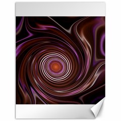 Fractal Waves Pattern Design Canvas 12  X 16  by Pakrebo