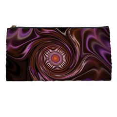 Fractal Waves Pattern Design Pencil Cases by Pakrebo