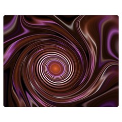 Fractal Waves Pattern Design Double Sided Flano Blanket (medium)  by Pakrebo