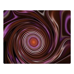 Fractal Waves Pattern Design Double Sided Flano Blanket (large)  by Pakrebo