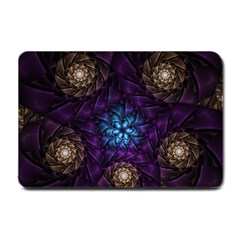 Geometry Fractal Colorful Geometric Small Doormat  by Pakrebo