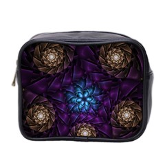 Geometry Fractal Colorful Geometric Mini Toiletries Bag (two Sides)