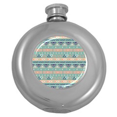 Tribal Round Hip Flask (5 Oz) by Sobalvarro