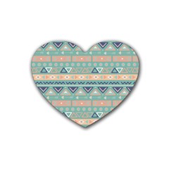 Tribal Heart Coaster (4 Pack)  by Sobalvarro