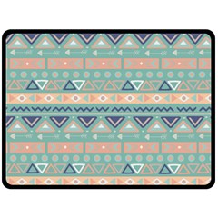 Tribal Fleece Blanket (large)  by Sobalvarro