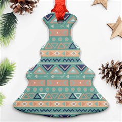 Tribal Christmas Tree Ornament (two Sides) by Sobalvarro