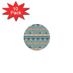 Tribal 1  Mini Buttons (10 Pack)  by Sobalvarro