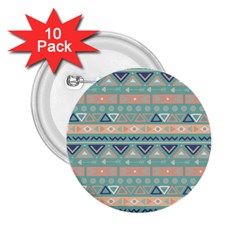 Tribal 2 25  Buttons (10 Pack)  by Sobalvarro