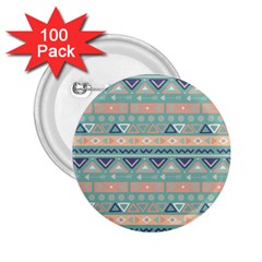 Tribal 2 25  Buttons (100 Pack)  by Sobalvarro