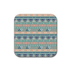 Tribal Rubber Coaster (square)  by Sobalvarro