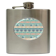 Tribal Hip Flask (6 Oz) by Sobalvarro