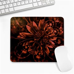 Fractal Painting Flower Texture Large Mousepads by Pakrebo