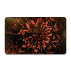 Fractal Painting Flower Texture Magnet (rectangular) by Pakrebo