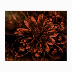 Fractal Painting Flower Texture Small Glasses Cloth by Pakrebo