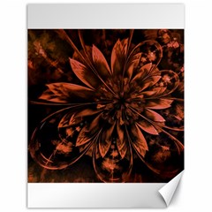 Fractal Painting Flower Texture Canvas 18  X 24  by Pakrebo