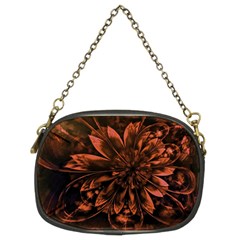 Fractal Painting Flower Texture Chain Purse (two Sides) by Pakrebo