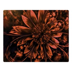 Fractal Painting Flower Texture Double Sided Flano Blanket (large)  by Pakrebo