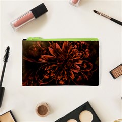 Fractal Painting Flower Texture Cosmetic Bag (xs) by Pakrebo