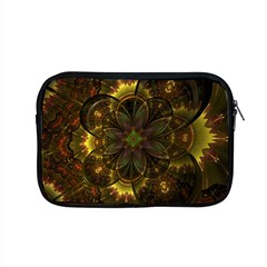 Fractal Flower Fall Gold Colorful Apple Macbook Pro 15  Zipper Case by Pakrebo