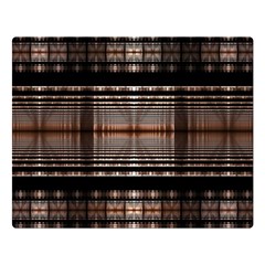 Fractal Fractal Art Design Geometry Double Sided Flano Blanket (large) 