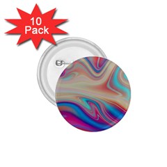 Multi Color Liquid Background 1 75  Buttons (10 Pack) by Pakrebo