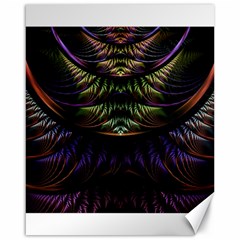 Fractal Colorful Pattern Fantasy Canvas 16  X 20  by Pakrebo