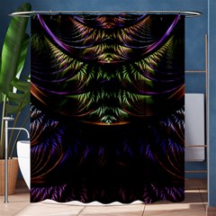 Fractal Colorful Pattern Fantasy Shower Curtain 60  X 72  (medium)  by Pakrebo