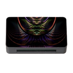 Fractal Colorful Pattern Fantasy Memory Card Reader With Cf