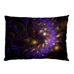 Fractal Purple Abstract Detail Pillow Case (two Sides) by Pakrebo