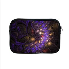 Fractal Purple Abstract Detail Apple Macbook Pro 15  Zipper Case by Pakrebo