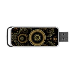 Fractal Fractal Art Fantasy Portable Usb Flash (one Side) by Pakrebo