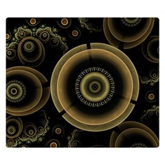 Fractal Fractal Art Fantasy Double Sided Flano Blanket (small)  by Pakrebo