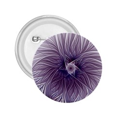 Purple Lavender Wisps White 2 25  Buttons by Pakrebo