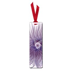 Purple Lavender Wisps White Small Book Marks by Pakrebo