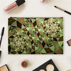 Fractal Mosaic Abstract Fractal Art Cosmetic Bag (large) by Pakrebo