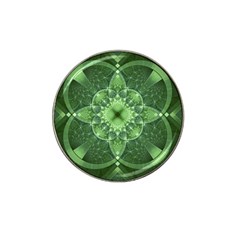 Fractal Green St Patrick S Day Hat Clip Ball Marker (4 Pack) by Pakrebo